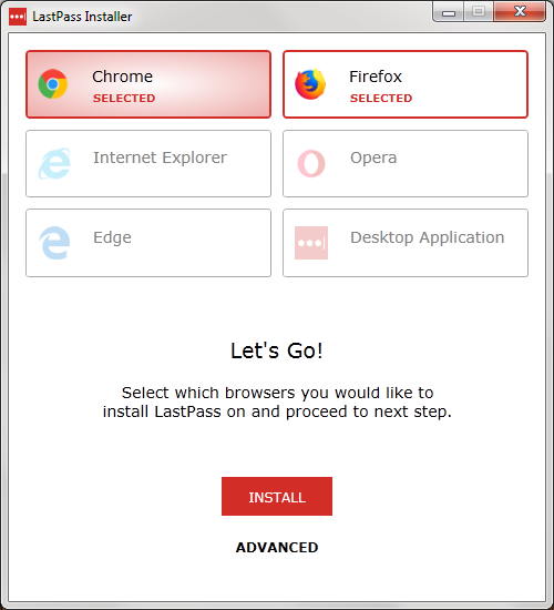 cannot install lastpass in chrome