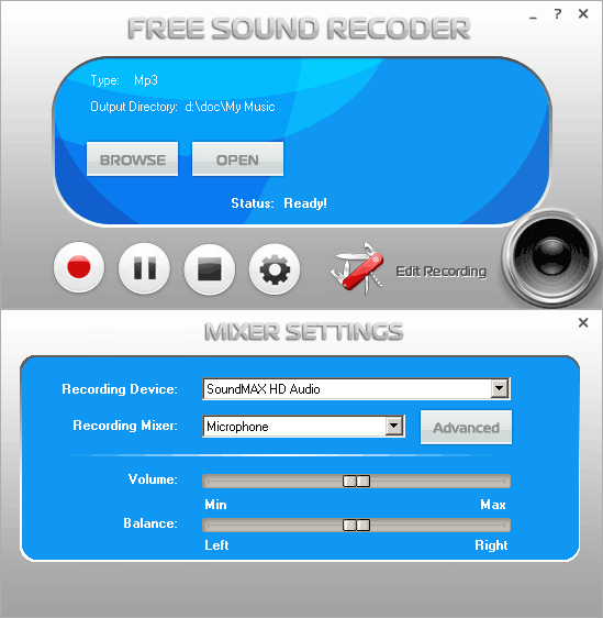 download screen and sound recorder free windows 10