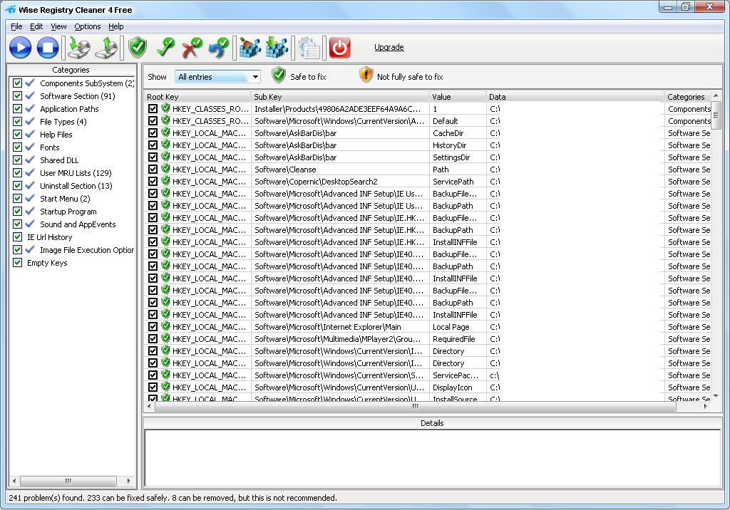 registry repair free download windows 7
