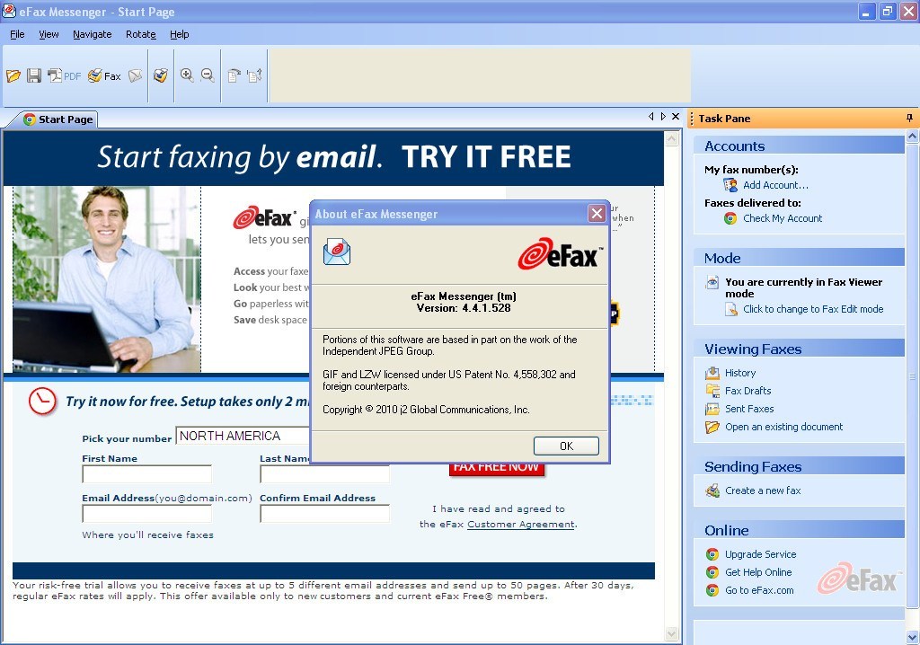 efax messenger download windows 7