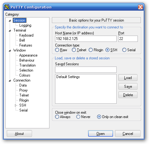 putty configuration download windows 10