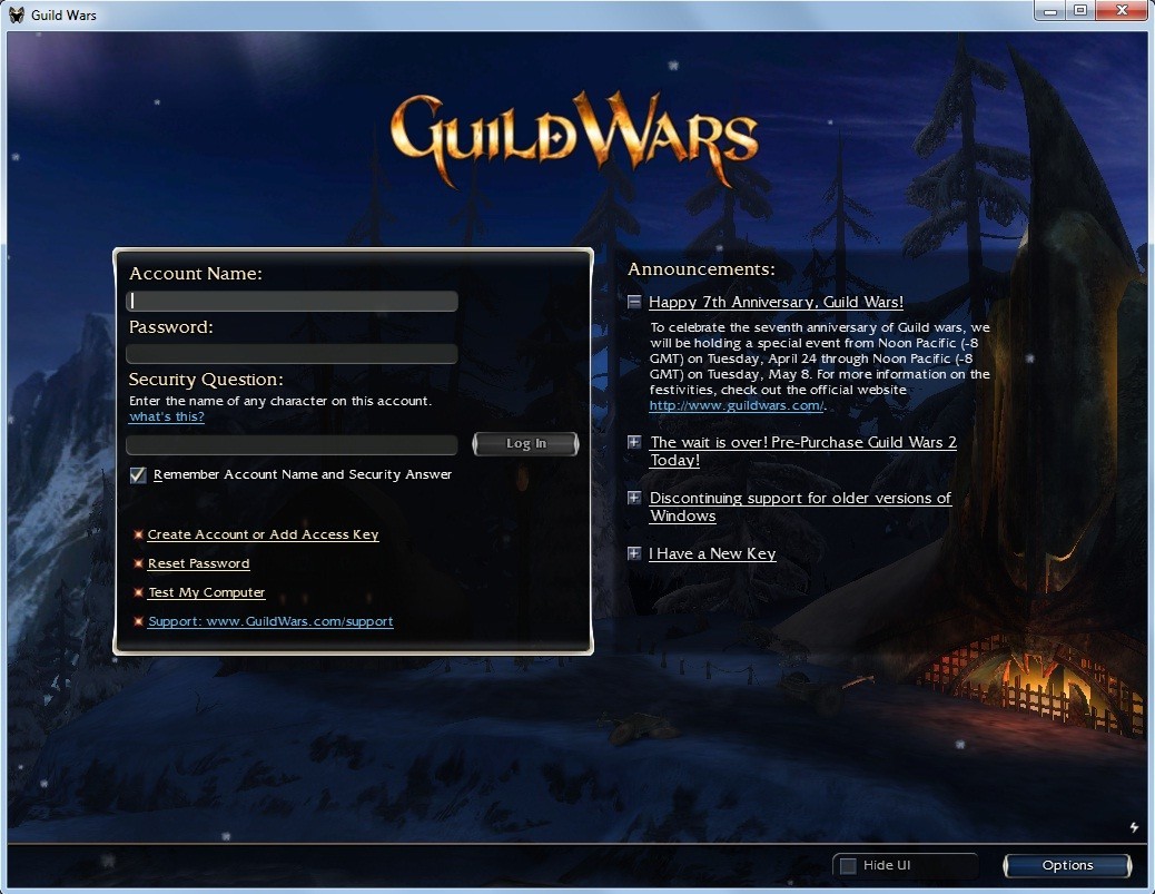 guild wars 2 free to play check what server you in