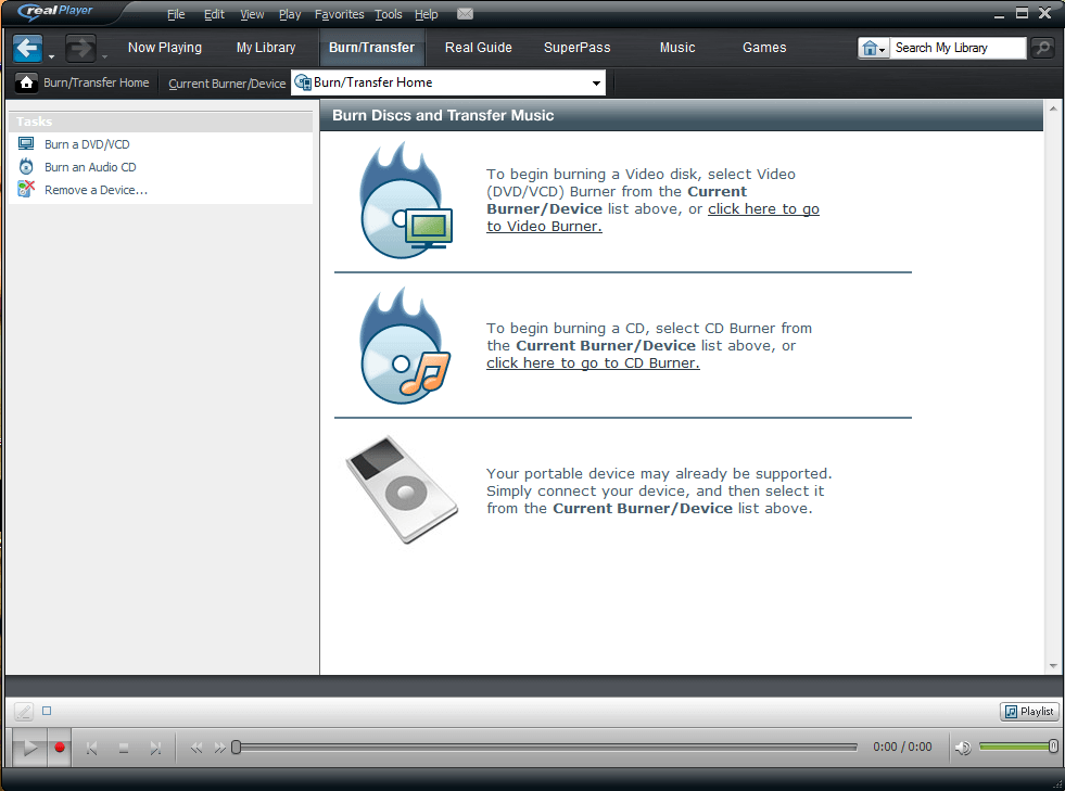 can i download an old version of realplayer free