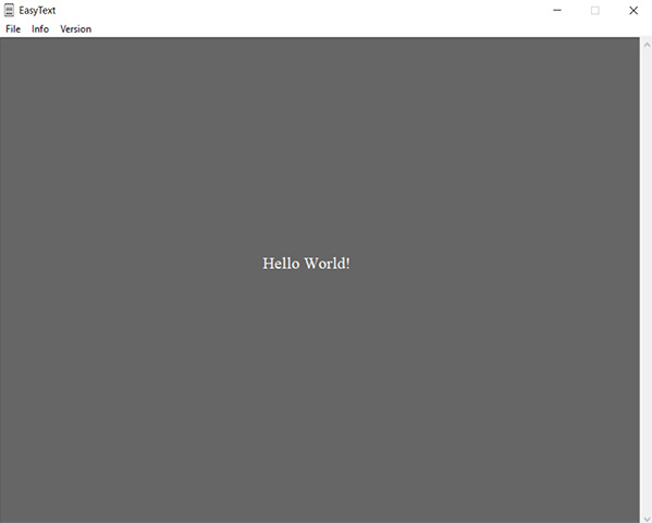 Easy Text download for free - GetWinPCSoft