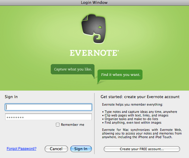 EverNote 10.64.4 for ipod download