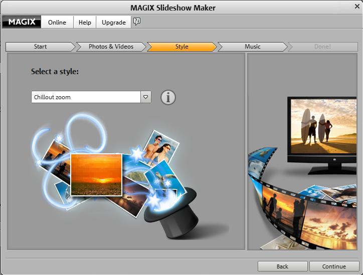 magix slideshow maker 2 download