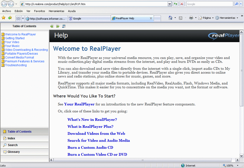 download free realplayer software