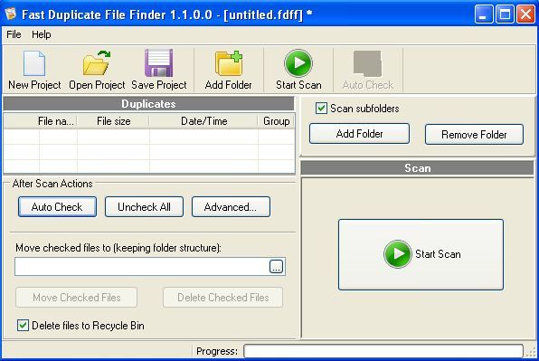 fast duplicate file finder pro