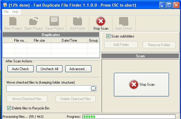 fast duplicate file finder review