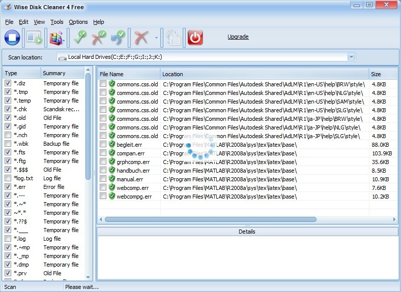 free download wise disk cleaner full version