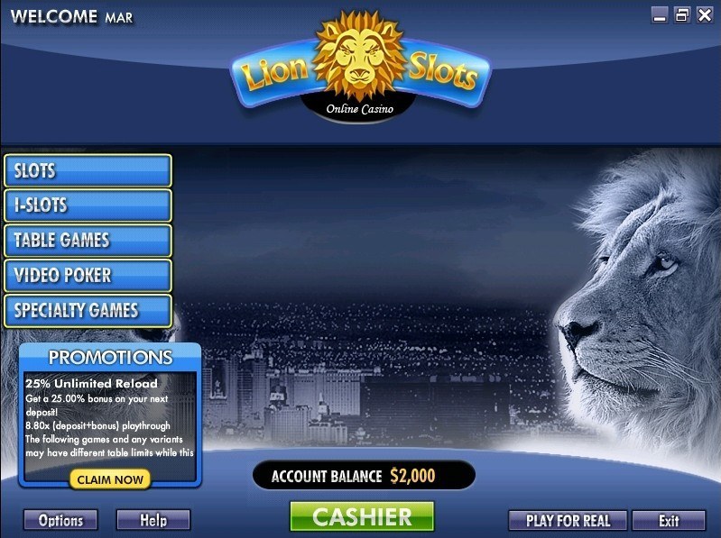 lion slots no deposit bonus codes 2021